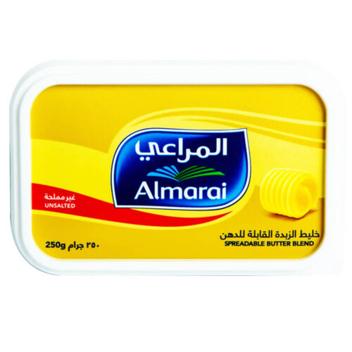 زبدة قابلة للدهن غير مملحة المراعي