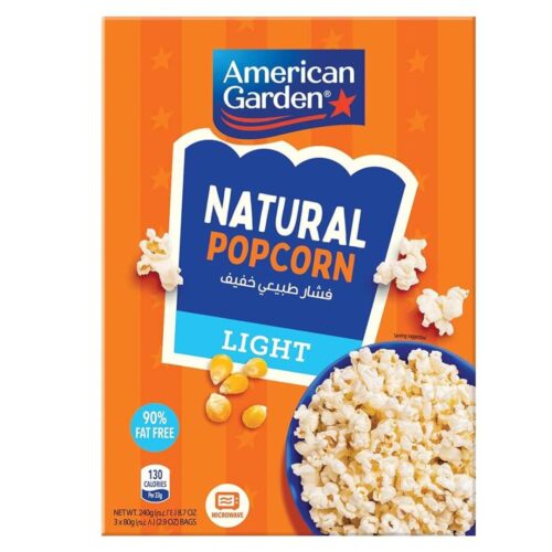 American Natural Pop Corn Light 240g