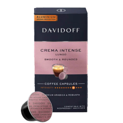 Davidoff Crema Intense capsules Buy Crema Intense Coffee Lungo Intensity 9 Coffee Intensity 9 Coffee Capsules Davidoff Crema Elegant capsules