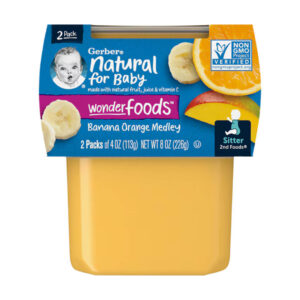 Baby Food Orange Medley Gerber Baby Food Medley Medley Pureed Baby Food 2nd Foods Baby Food Baby Food Banana Orange