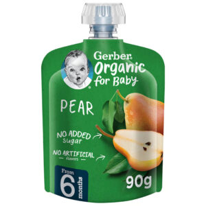 Gerber Organic Pear Baby Food Organic Baby Food Pouches Baby Food stage 2 Pear Baby Food Online 1st Foods Pear Baby Food