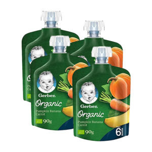 Pumpkin Banana Carrot Baby Food Organic Baby Food Pouches Organic Pumpkin Banana Carrot Organic Fruit Puree Food Buy Gerber Organic Food