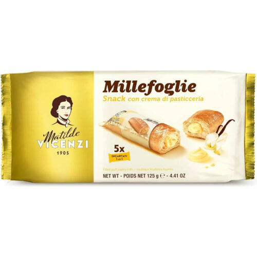 Matilde Vicenzi Puff Pastry Rolls with Vanilla Cream