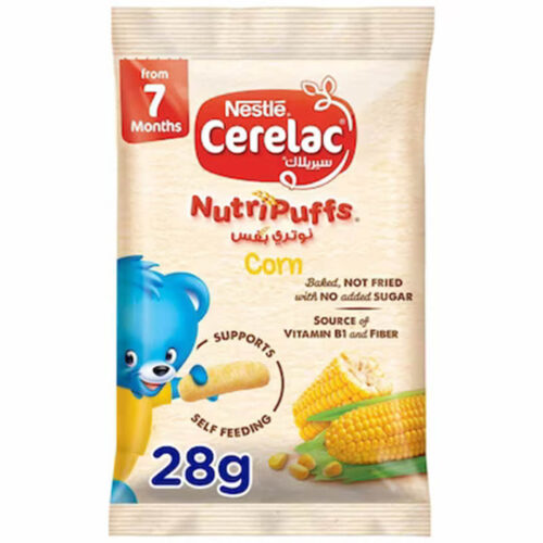 Nestle Cerelac Corn Nutri Puffs 28g