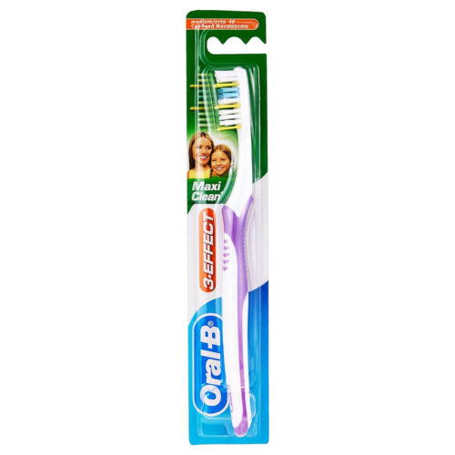 Oral-B Toothbrush 3 Effect Maxi Clean Medium Assorted Color