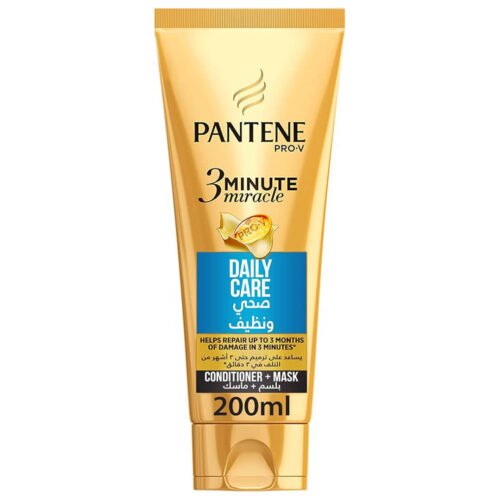 Pantene Pro-V 3 Minute Miracle Daily Care Conditioner + Mask