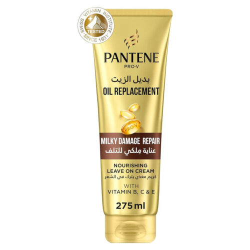 Pantene Pro-V Hair Oil Replacement Leave On Cream Milky Damage Repair Value Pack