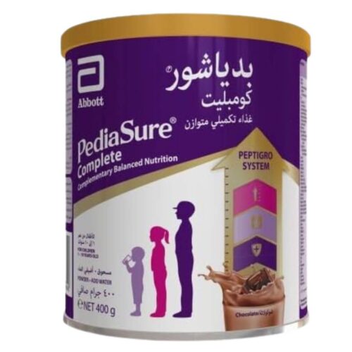 بدياشور التغذية المتكاملة والكلاسيكية بنكهة  الشوكولاتة للأطفال 1-10 سنوات