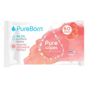 Grapefruit Extract Pure Wipes Pure Born Wipes Grapefruit Organic Grapefruit Extract Wipes Pure Wet Wipes Online Pureborn Organic Wipes pack