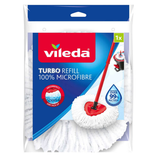 Vileda Turbo Mop Refill White