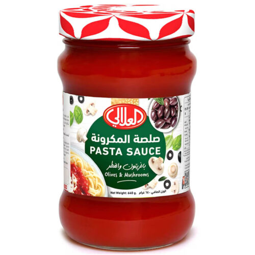 Al Alali Pasta Sauce With Olives And Mushrooms