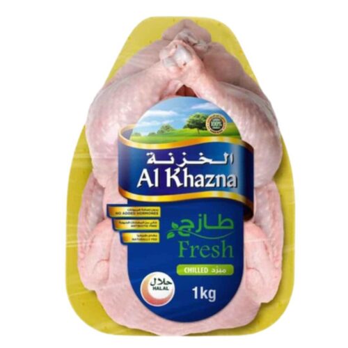 الخزنة دجاجة كاملة طازجة