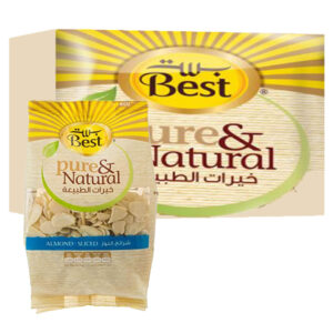 لوز مقطع شرائح بيست 12x150جم