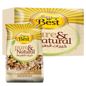 جوز طبيعي نقي بيست 12x250جم