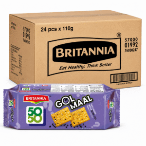 Britannia 50-50 Gol Maal Blackseed Cracker