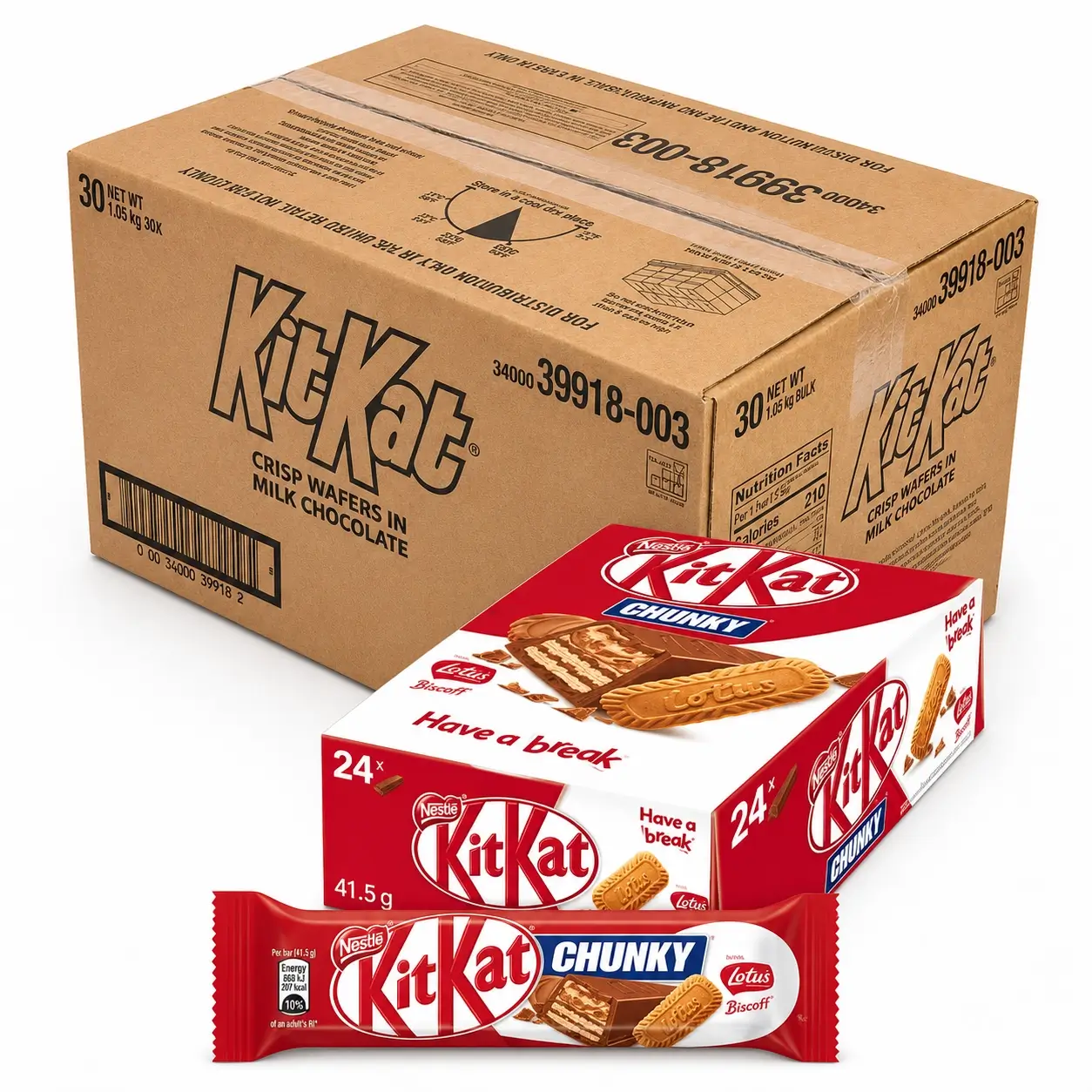 Kit Kat Chunky Lotus