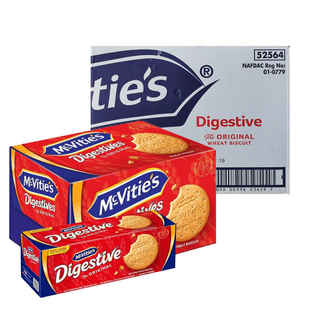 Mactives Digestive Raspberry Mcvities Digestive Biscuits 500g