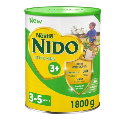 Nestle Nido Little Kids 3 Plus Growing Up For Toddlers 3 to 5 Years Milk Powder Tin 1800g