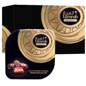 Tamrah Select Square Tin Stuffed Date 626g