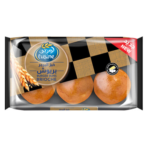 lusine Brioche Burger Buns 400g