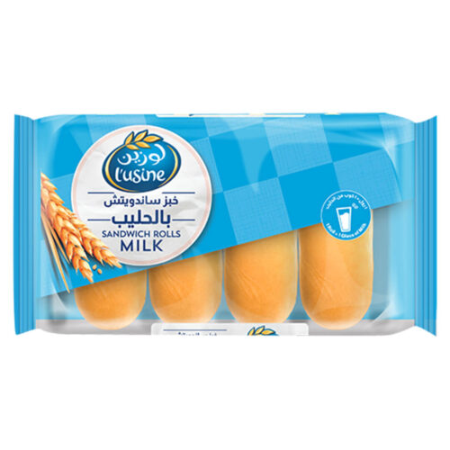 lusine Milk Sandwich Rolls 4x50g