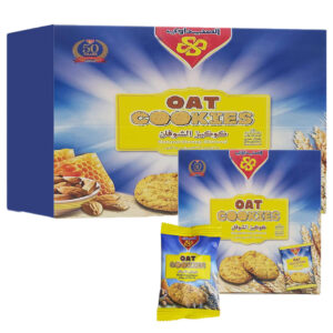 Al Seedawi Oat Cookies with Natural Honey & Almond 9g