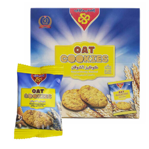 Al Seedawi Oat Cookies with Natural Honey & Almond