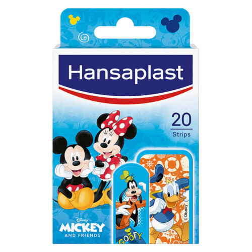 Hansaplast Disney Mickey Mouse And Friends Kids Plasters Strips