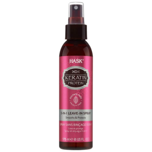 Hask Keratin Protein 5-In-1 Leave-In Spray Black 175ml