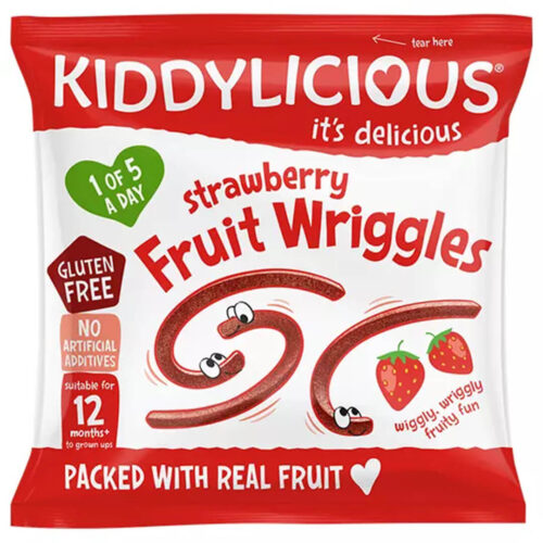 Kiddylicious Strawberry Fruit Wriggles