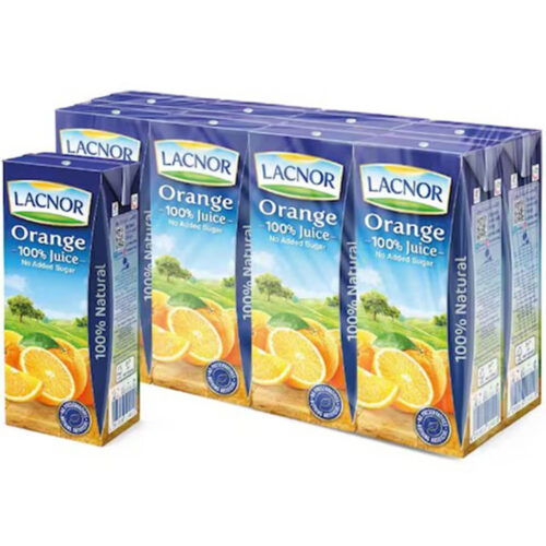 Lacnor Essentials Orange Juice 8x180ml