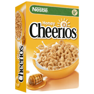 Nestle Honey Cheerios Breakfast Cereal 375g