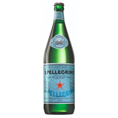 San Pellegrino Natural Sparkling Water Glass 1ltr