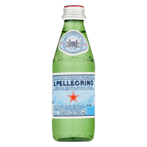 San Pellegrino Natural Sparkling Water Glass 250ml