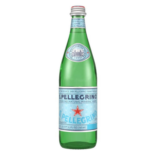 San Pellegrino Natural Sparkling Water Glass 750ml