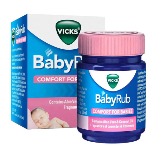 Vicks Babyrub Soothing Vapour Ointment Clear