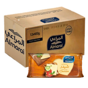 Almarai Cheddar Cheese Slices 400g
