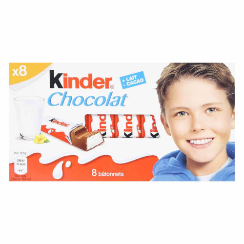 Kinder Chocolate Milk Chocolate Bars With Milky