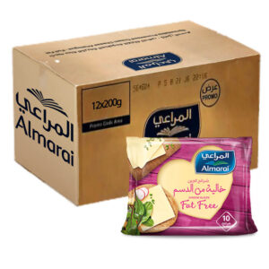 Almarai Cheese Slices Fat Free 200g dairy product