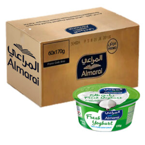 Almarai Fresh Yoghurt Full Cream 60x170g