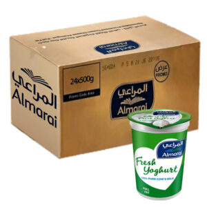 Almarai Full Cream Fresh Yoghurt 24x500g