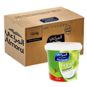 Almarai Low Fat Fresh Yoghurt 1kg dairy product smooth texture yoghurt