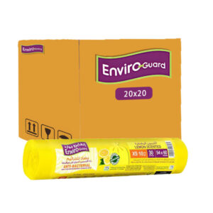 كيس قمامة ملون 20x20قطعة