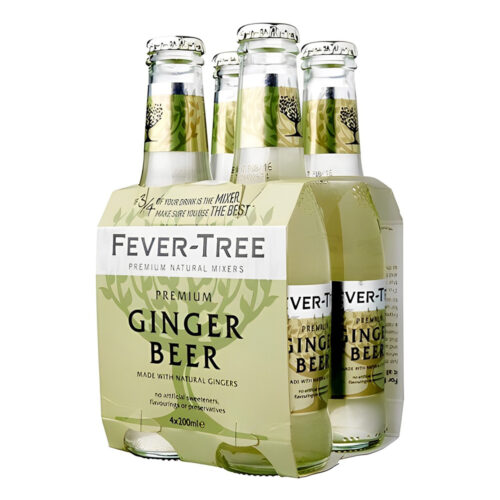 Fever-Tree Premium Ginger Beer 4x200ml