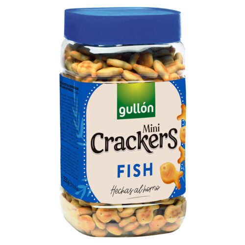 Fish Shape Mini Crackers 350g