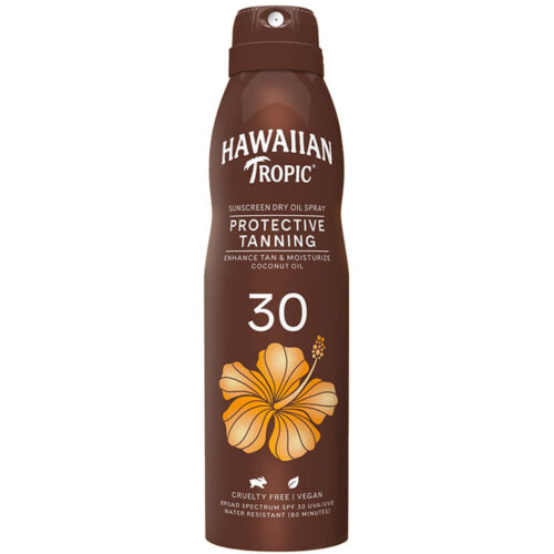 Hawaiian Tropic Protective Dry Oil C-Spray SPF30 Clear