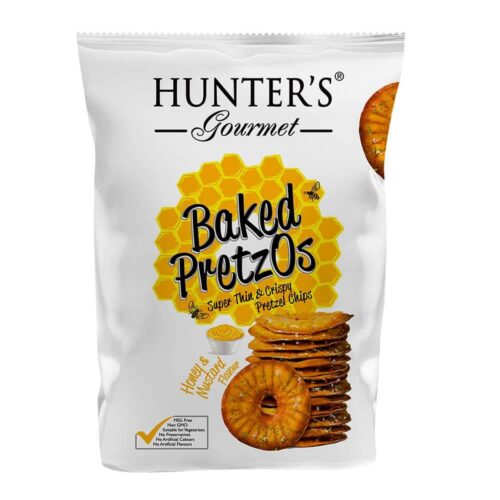 Hunters Gourmet Honey Baked Pretzos 70g