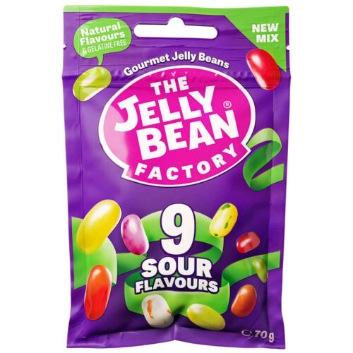 Jelly Bean Factory 9 Sour Flavors 70g