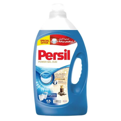 Persil Power Gel Oud Liquid Detergent 4.8ltr