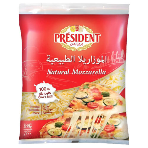 بريزيدن جبنة موزاريلا مبشورة